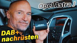 Opel Astra J | DAB+ nachrüsten | Dension DAB+U | ARS24