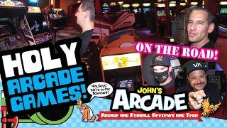 HOLY ARCADE GAMES! Arcade Tour of Free Play Bar & Arcade in Worcester, MA