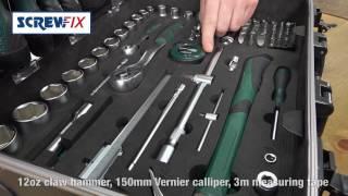 161pc Tool Kit in Aluminium Case | Screwfix