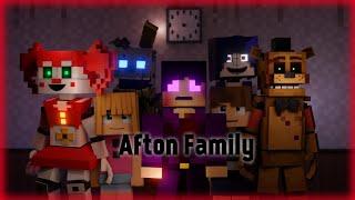 "Afton Family" | FNAF Minecraft Animation Music Video (Song By KryFuze)