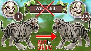 WildCraft: Level 1 To 200 TIGER | But It's On PC | Without WildClub Challenge