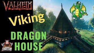 Valheim: How to build an Unusual Viking dragon house,