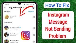 How To Fix Instagram Message Not Working Problem | Fix Instagram Message Not Sending