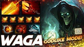 Waga Necrophos Godlike Mode - Dota 2 Pro Gameplay [Watch & Learn]