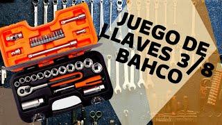 Juego de llaves BAHCO de 3/8