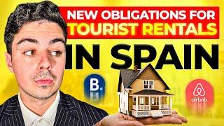 NEW MAJOR OBLIGATION for SHORT-TERM RENTALS in SPAIN   (Airbnb, Booking...!)