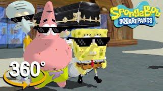 Spongebob Squarepants! - 360°  - Coffin Dance Meme! (The First 3D VR Game Experience!)