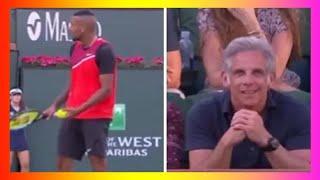 Ben Stiller explasins awkward Nick Kyrgios moment that left people thinking they had 'bebef'