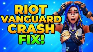 Fix Riot Vanguard Crash - Valorant Error Solved