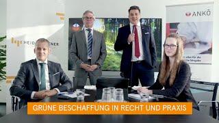 Webinar-Reihe: Nachhaltiges Österreich: Teil 1 Die Pflicht zur grünen Beschaffung