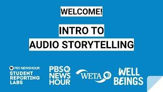 SRL's Audio Storytelling Webinar