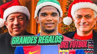 LOS GRANDES REGALOS  DEL MUNDO DEL FÚTBOL