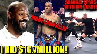 Jon Jones reveals absolutely crazy numbers for UFC 309 PPV,Ian Garry spars Shavkat,$25M BKFC event