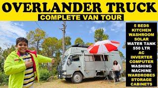 EP 220 / CAMPER VAN TOUR / RV / CARAVAN COMPLETE SETUP IN A TRUCK / HOME ON WHEELS / FAMILY VAN LIFE