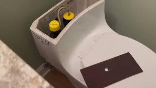 How to convert Kohler San Souci touchless toilet to manual flush