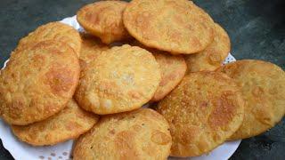 Kolkata Famous Dal Puri Recipe | Dal Puri & Sabji Recipe | Kolkata Street Food Dal Puri Recipe