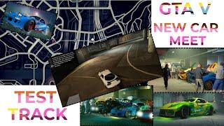 How to get into new test track GTA V