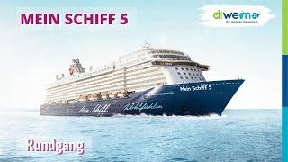 Mein Schiff 5 von TUI Cruises  - Ausführlicher Rundgang /Complete Tour