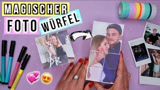 FOTO WÜRFEL Valtentinstags DIY Last Minute Geschenkidee Cali Kessy