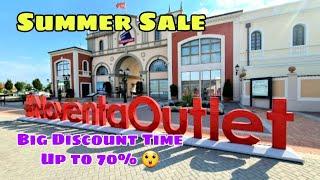 Summer Sale || Shopping Time  ||Noventa Di Piave Designer Outlet Shopping In Italy #shoppingvlog