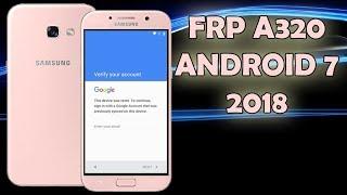 Bypass Frp Android 7 Samsung Galaxy A3 (2017) Skip Google Account (SM-A320)