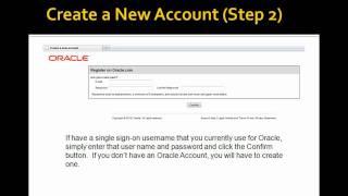 Create a New Account for My Oracle Support