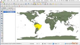 QGIS Python Programming Techniques : Working with Selections | packtpub.com