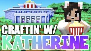  MINECRAFT Movie Theater ! Craftin' w/ Katherine Ep. 20