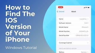 How to Find the IOS Version of Your iPhone