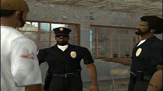 GTA San Andreas Sweet Johnson Join The LSPD