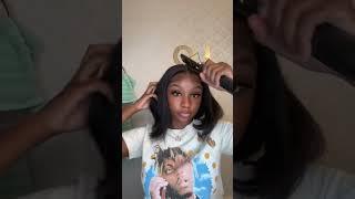 Amazon Glueless Bob Unboxing and Install. BLY Hair