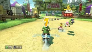 Mario Kart 8 - Hyrule Circuit 60 FPS