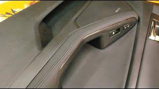 Перетяжка вставок в дверные карты Kia Optima  (Padding of inserts in door cards of Kia Optima)