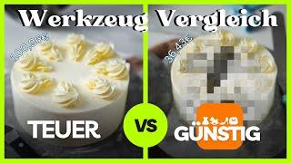 Markenprodukte vs. Preiswerte Alternativen: Konditorwerkzeug im Vergleich - Temu Test