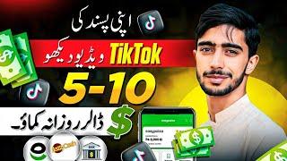 Earn 10$ Daily Watch TikTok Video Earn Money Online - Online Earning in Pakistan Without Investment