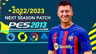 PES 2013 | NEXT SEASON PATCH 2023 UPDATE V3 | 1/14/23 | PC