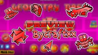 Texture Pack de Bycraftxx Preview #1 - Geometry Dash 2.11 - MisJaiツ