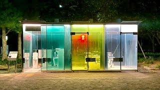 【A Glimpse of the Future】Exploring Tokyo’s Transparent Toilets on a Futuristic Toilet Tour