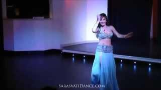 Sarasvati Dance Belly Dance to Pearl in My Heart by Hossam Ramzy