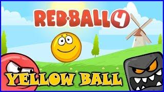 Yellow Ball plays Full Red Ball 4 game from start to finish completing all levels and bosses.