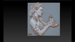 Zbrush 4R7 как сделать рельефы и барельефы ч5