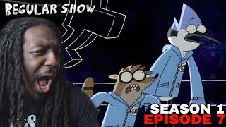 THEY PRETENDED TO BE ASTRONAUTS… ended badly | Regular show ( season 1 , Ep. 7 )