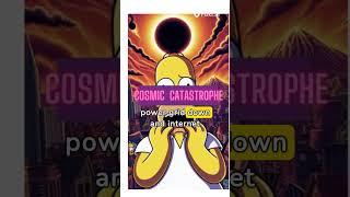 Cosmic Catastrophe: Simpsons predictions #SimpsonsPredictions #CosmicCatastrophe #EerieProphecies