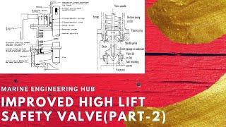 IMPROVED HIGH LIFT SAFETY VALVE|DESIGN|TYPES OF SAFETY VALVE IN BOILER|(PART-2)