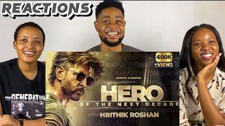 African Friends Reacts To Hero of the Next Decade | Hrithik Roshan Tribute Mashup | SARATH KANNANZ