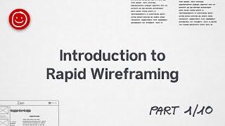 1. Introduction to rapid wireframing