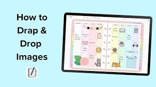 How to drag and drop images | Penly app tutorial