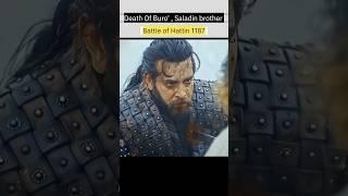 Buro death scene - Salahuddin brother - Raynald of Châtillon #shortsvideo #viralreels