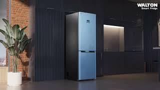 Walton Bottom Mount Refrigerator | Non Frost Refrigerator | 343L | Walton Smart Fridge