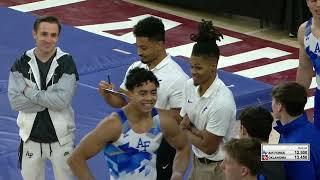 Air Force vs Oklahoma Men's Gymnastics 1/12/25